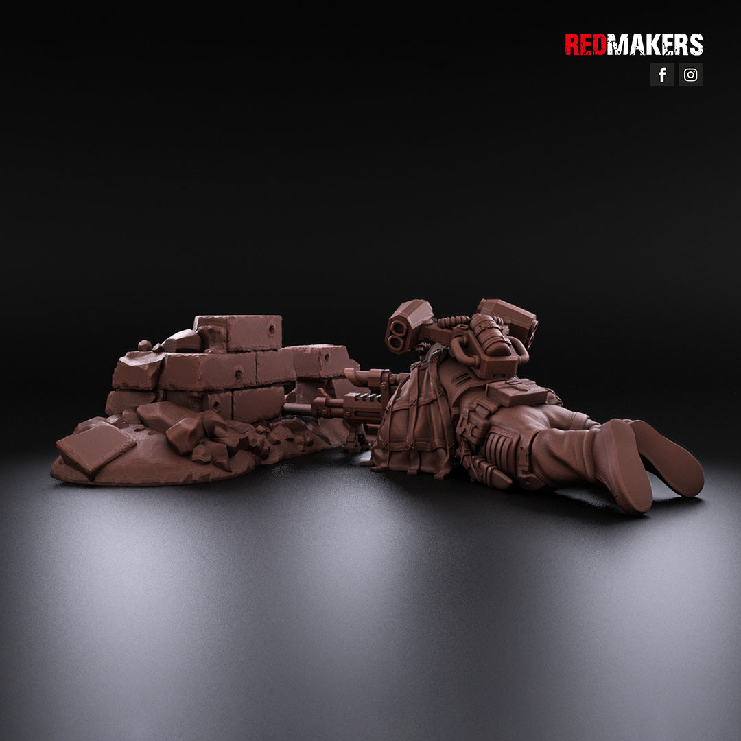 Airborne Drop Division - Snipers | Imperial Guard | Redmakers