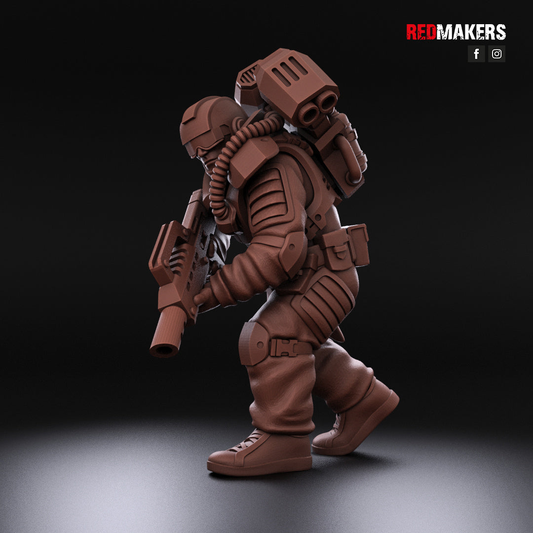 Airborne Drop Division - Infantry Squad | Imperial Guard | Redmakers