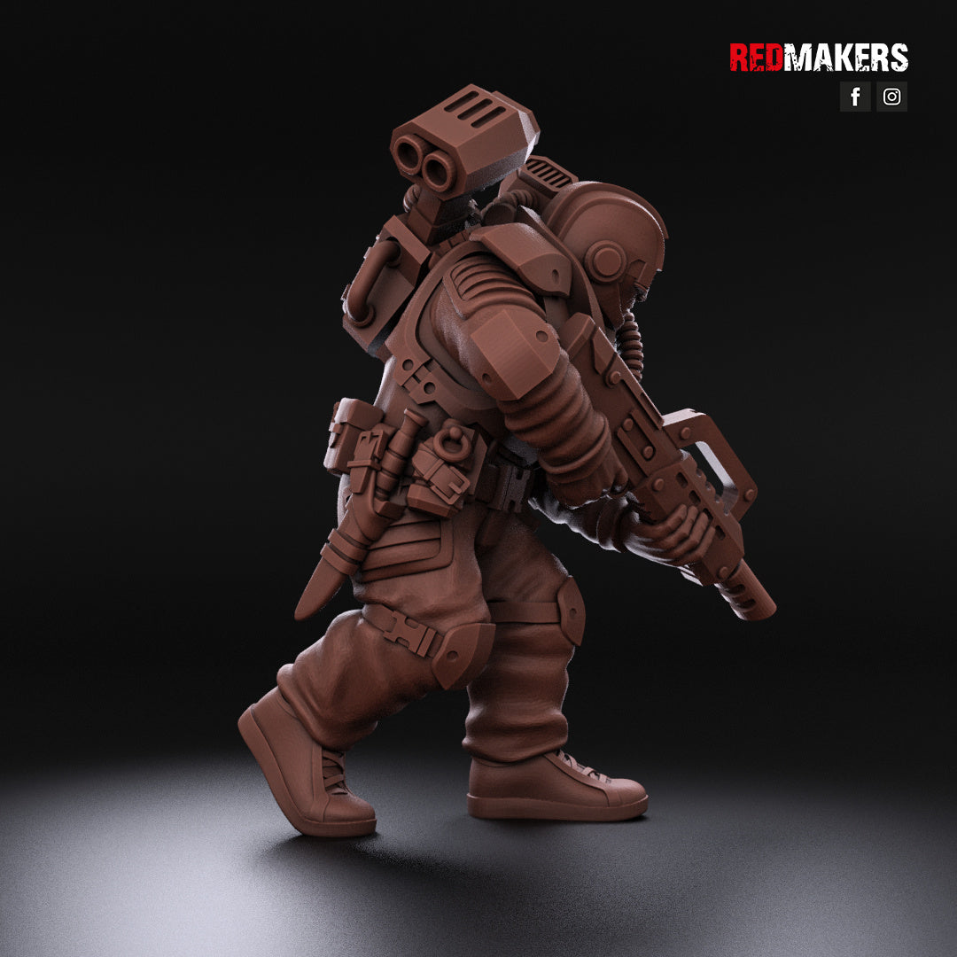 Airborne Drop Division - Infantry Squad | Imperial Guard | Redmakers