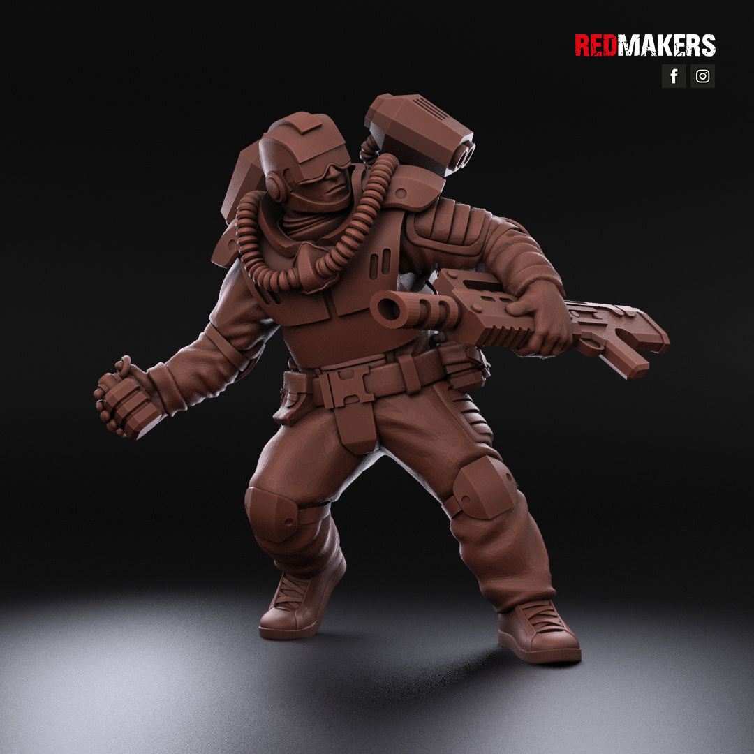 Airborne Drop Division - Infantry Squad | Imperial Guard | Redmakers