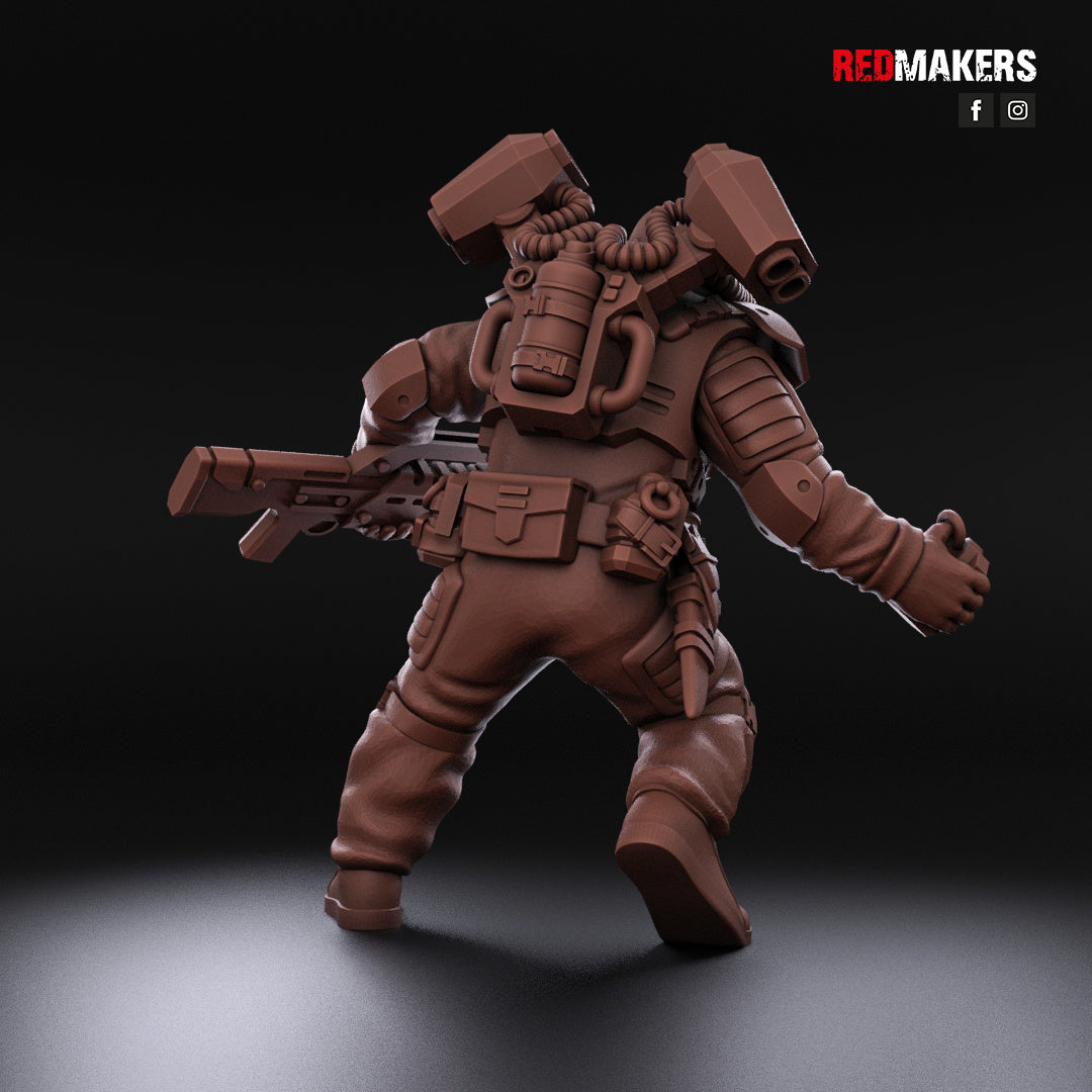 Airborne Drop Division - Infantry Squad | Imperial Guard | Redmakers