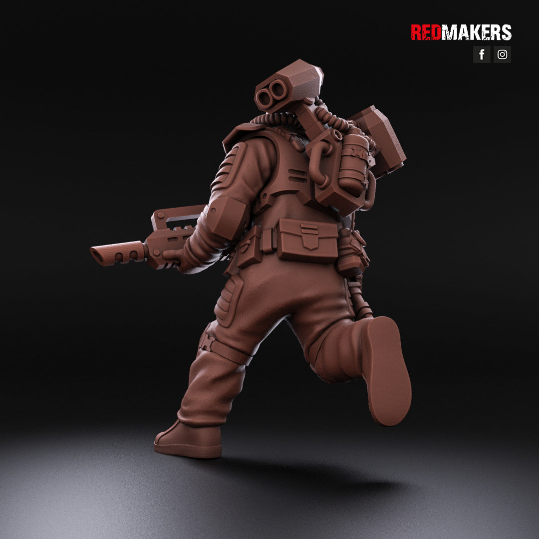 Airborne Drop Division - Infantry Squad | Imperial Guard | Redmakers