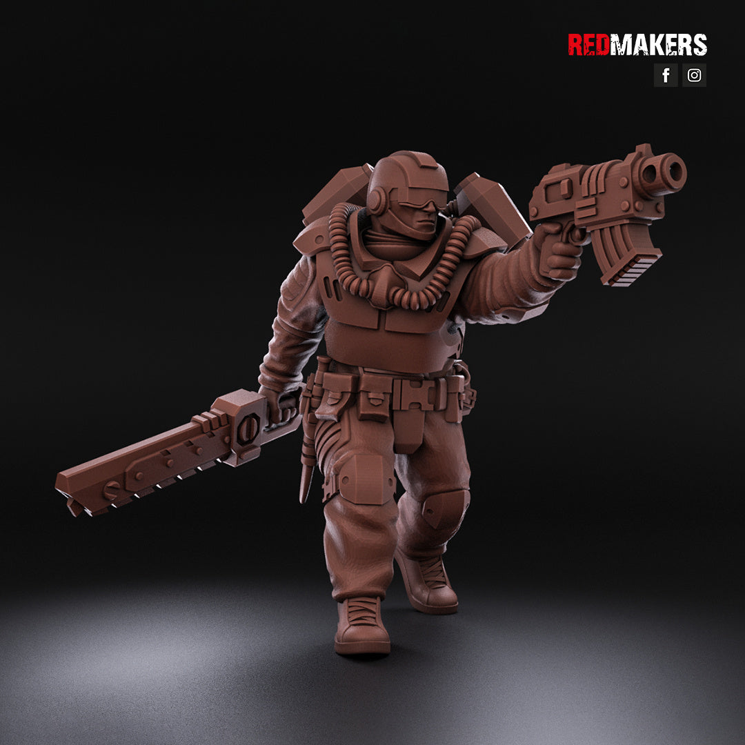 Airborne Drop Division - Infantry Squad | Imperial Guard | Redmakers