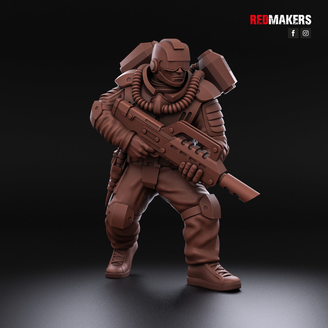 Airborne Drop Division - Infantry Squad | Imperial Guard | Redmakers