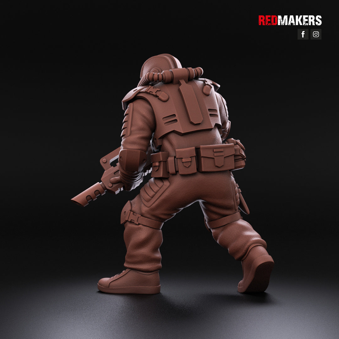 Airborne Drop Division - Infantry Squad | Imperial Guard | Redmakers