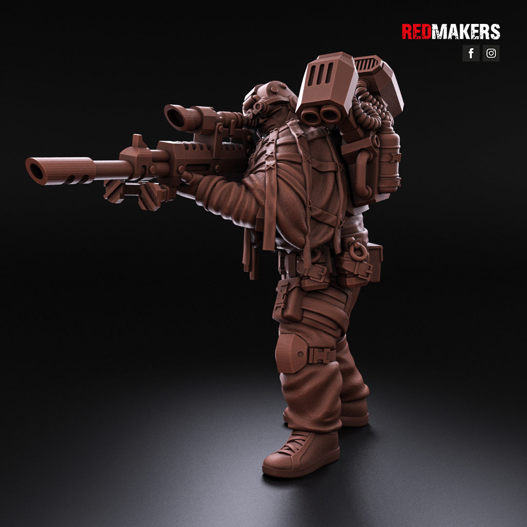 Airborne Drop Division - Snipers | Imperial Guard | Redmakers