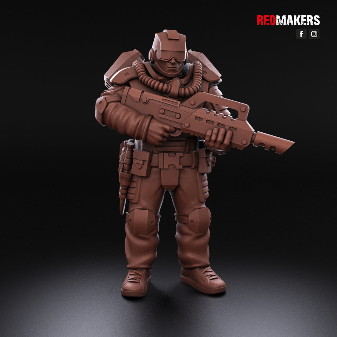 Airborne Drop Division - Infantry Squad | Imperial Guard | Redmakers