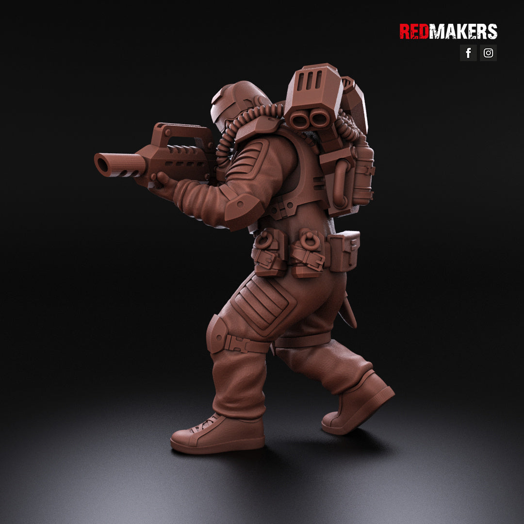 Airborne Drop Division - Infantry Squad | Imperial Guard | Redmakers