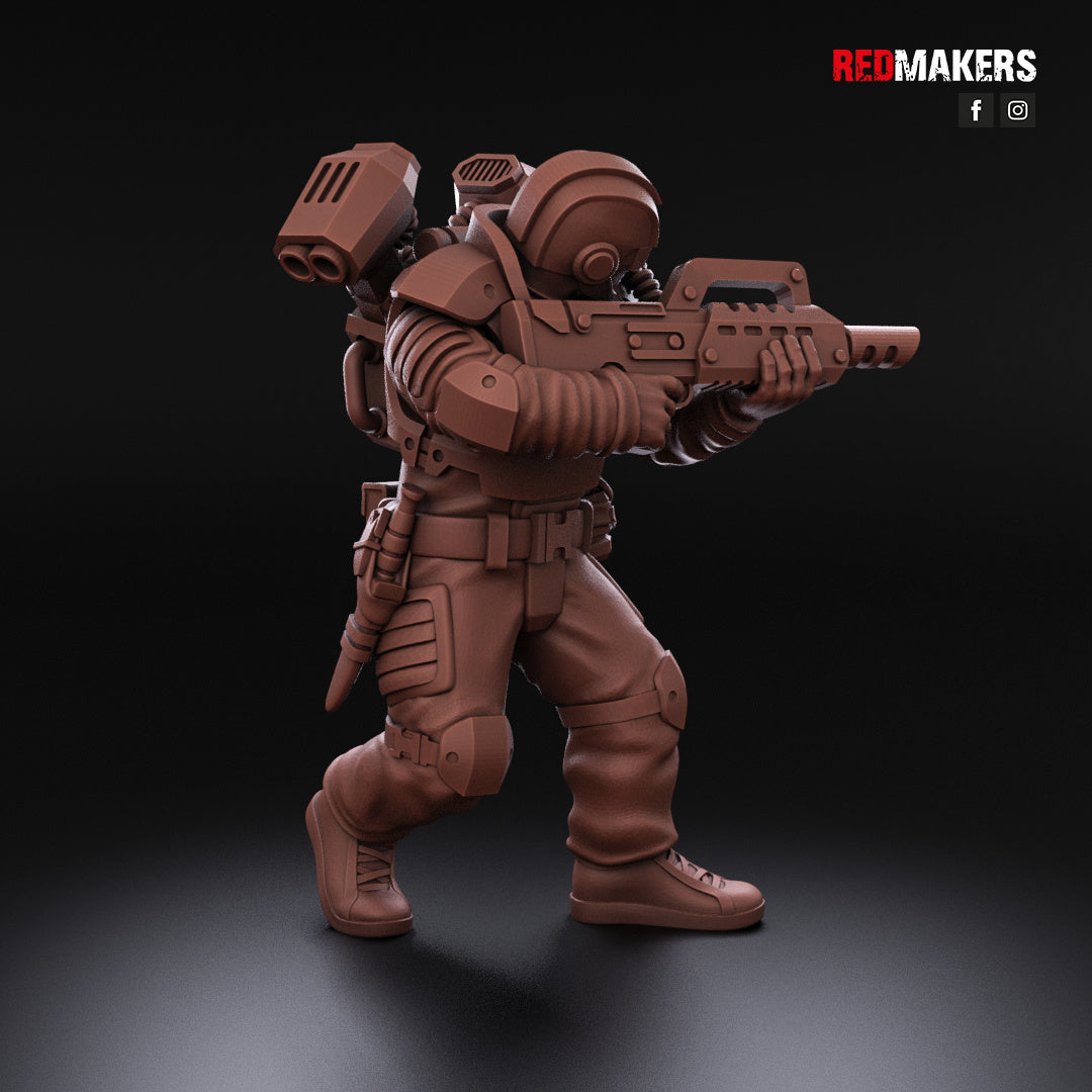 Airborne Drop Division - Infantry Squad | Imperial Guard | Redmakers