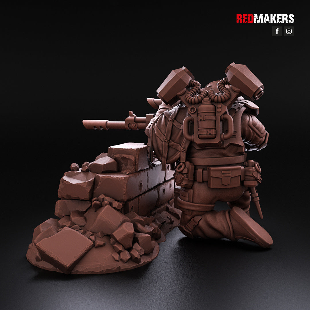 Airborne Drop Division - Snipers | Imperial Guard | Redmakers