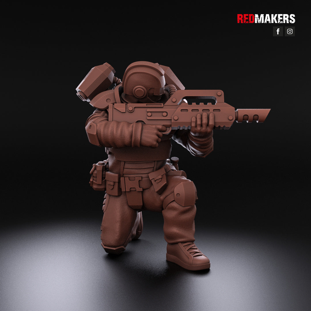 Airborne Drop Division - Infantry Squad | Imperial Guard | Redmakers