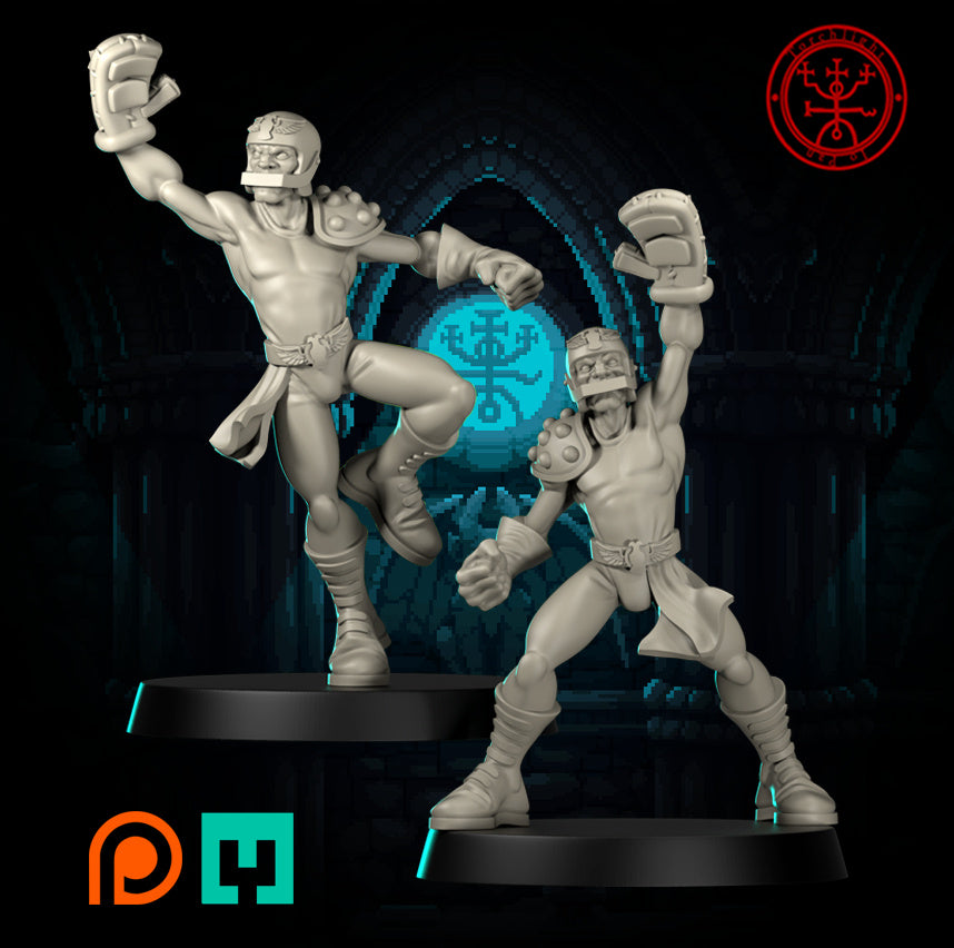 The Regular Plain Regulars – Menschen-Fantasy-Football-Team – 19 Spieler – Torchlight Miniatures