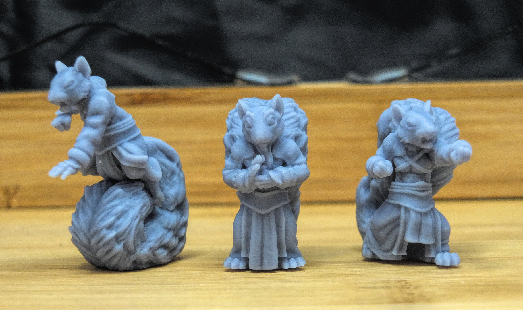 Scurryni Squirrel Folk Monks | Duncan Shadow | Compatible with Dungeons & Dragons and Pathfinder