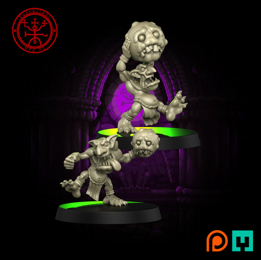Die Shrooms of Doom – Snots Fantasy Football Team – 16 Spieler – Torchlight Miniatures