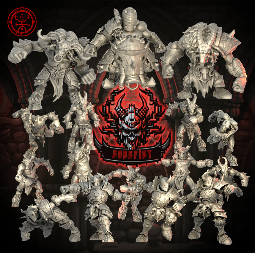 The Gorefist - Chaos Fantasy Football Team - 16 Players - Torchlight Models
