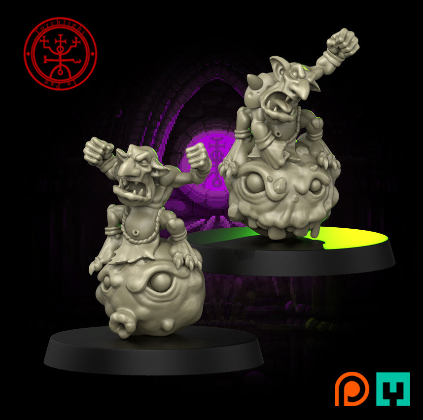 Die Shrooms of Doom – Snots Fantasy Football Team – 16 Spieler – Torchlight Miniatures