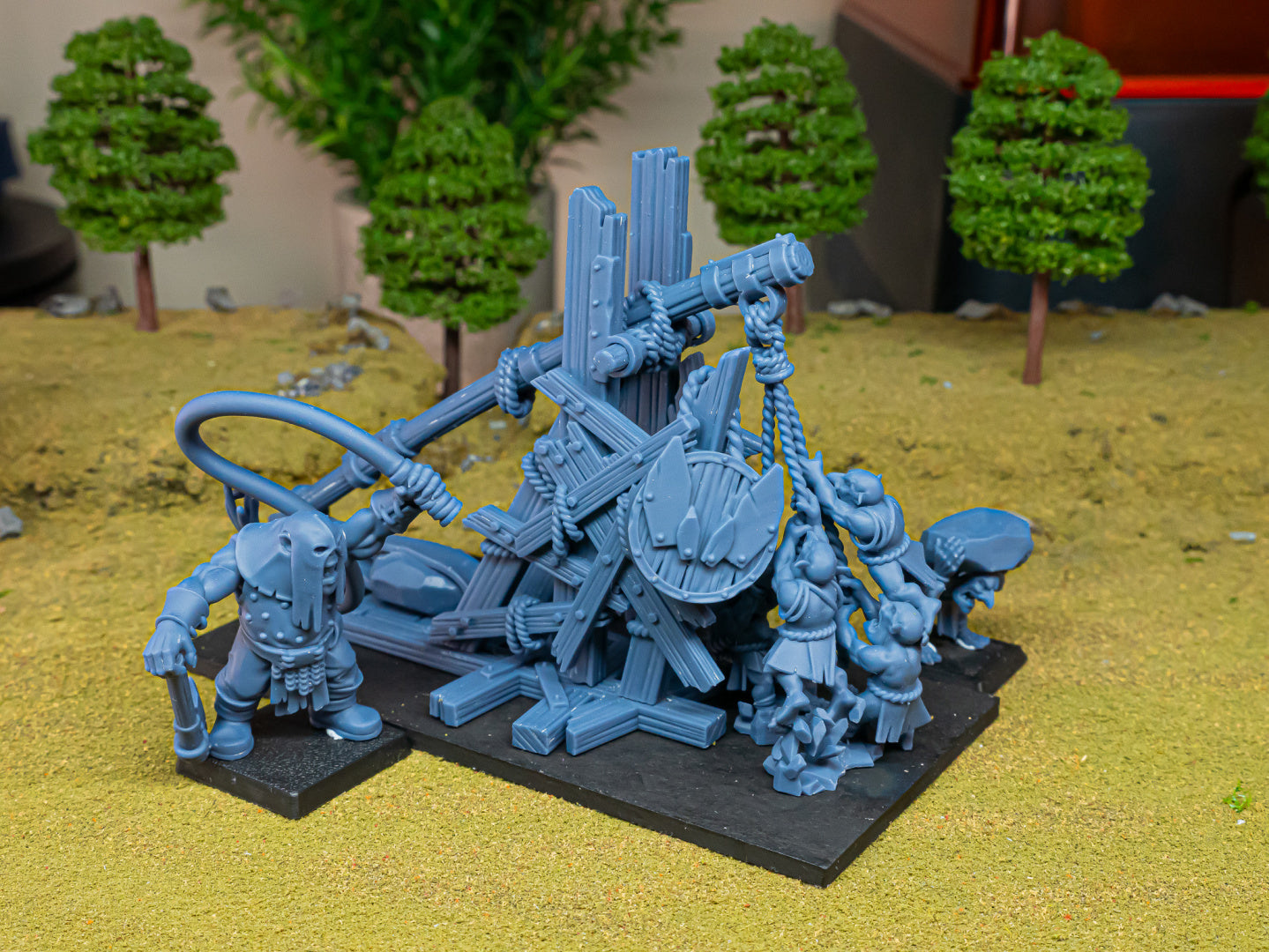 Lanzapiedras orco (x1) - Tribus orcos y duendes | Miniaturas de las Tierras Altas