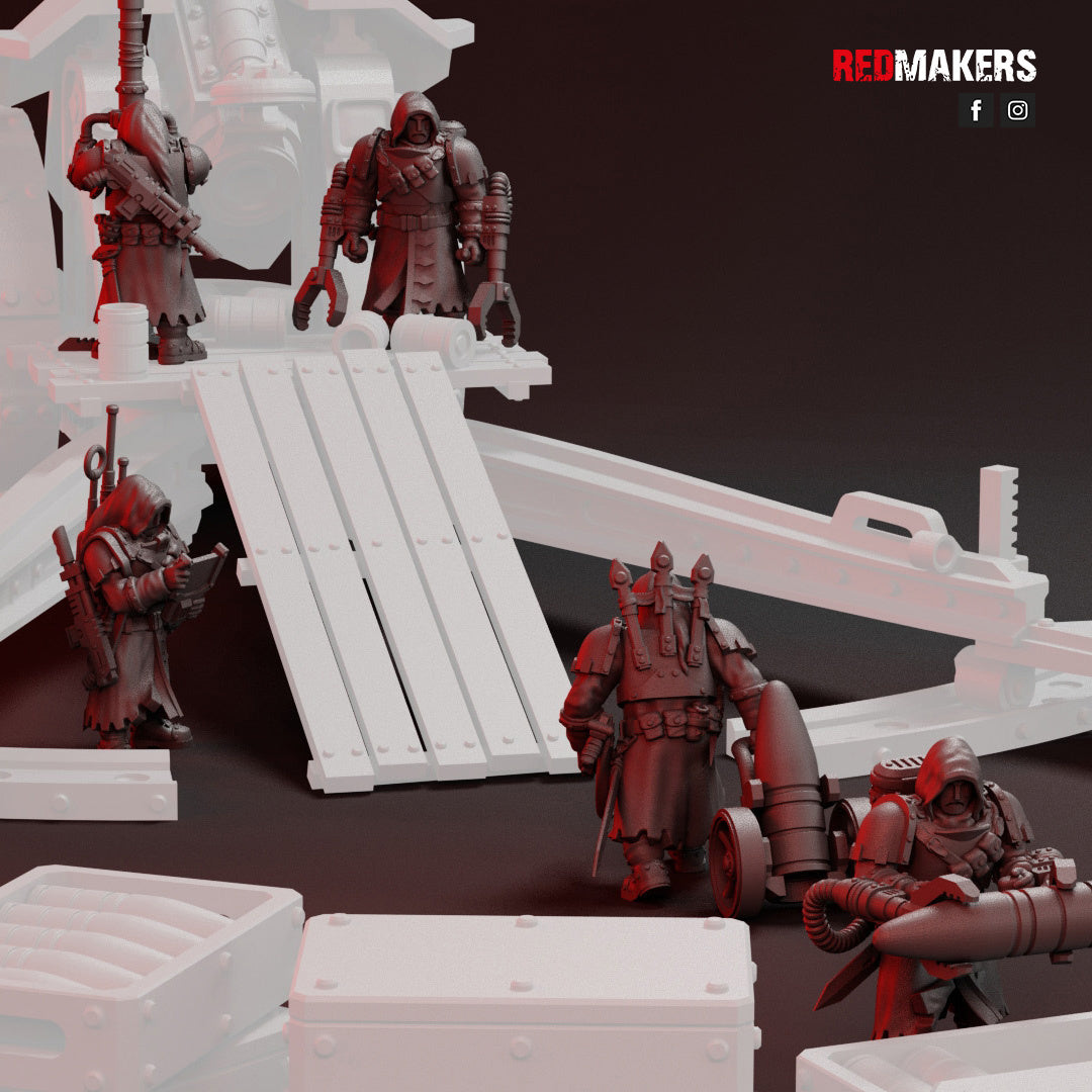 Fanáticos jenízaros - Tripulación de artillería | Guardia Imperial | Redmakers