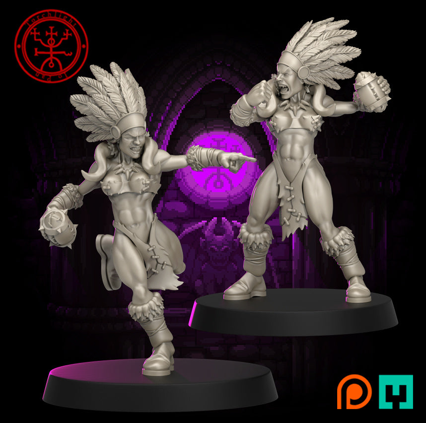 The Amazon Primes – Amazon Fantasy Football Team – 13 Spieler – Torchlight Miniatures