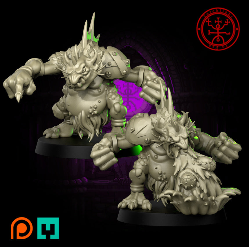 Die Shrooms of Doom – Snots Fantasy Football Team – 16 Spieler – Torchlight Miniatures