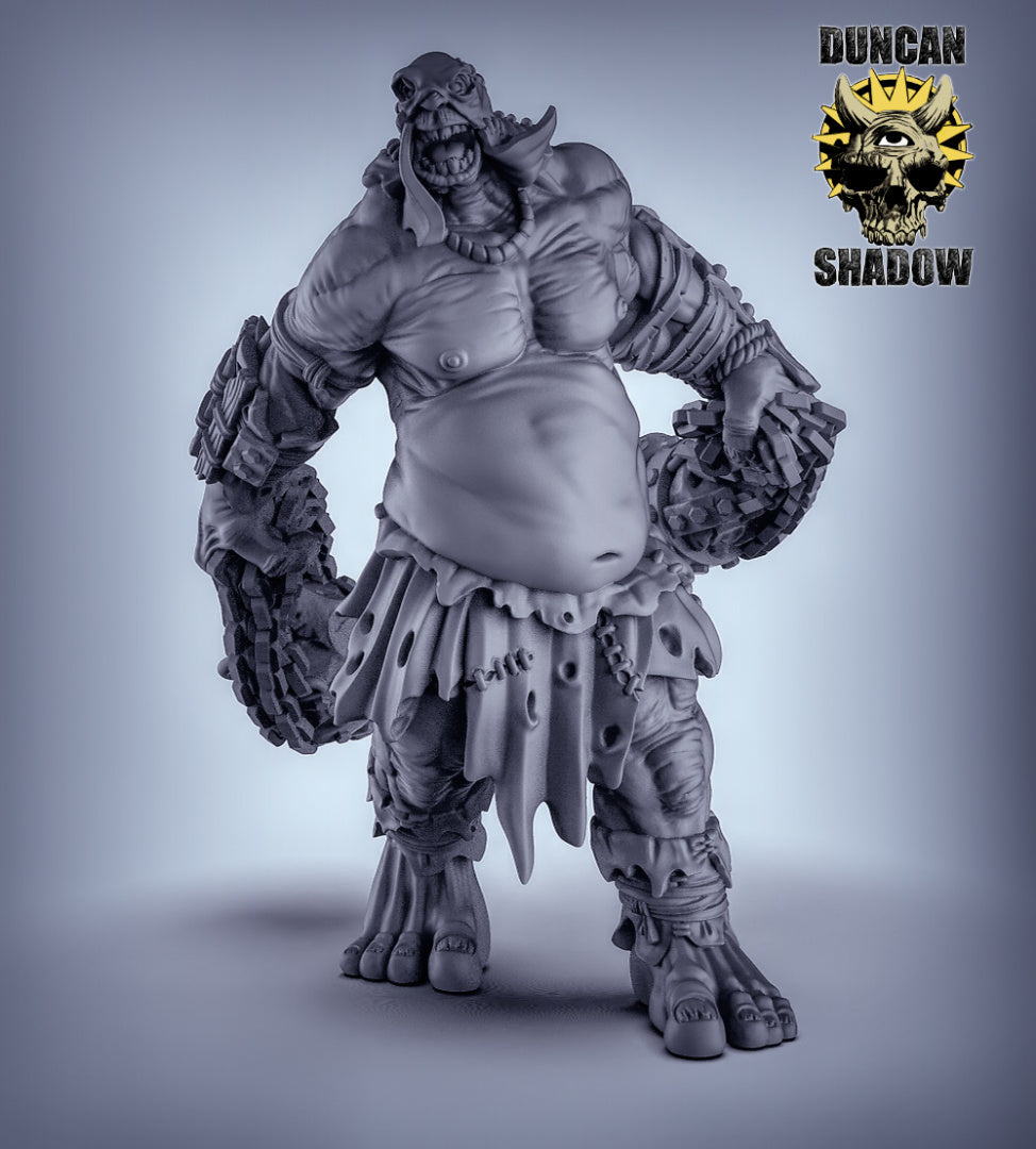 Titán gigante con mayales | Sombra de Duncan | Compatible con Dragones y Mazmorras y Pathfinder