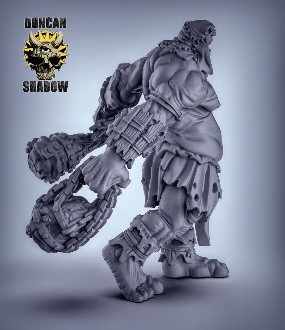 Titán gigante con mayales | Sombra de Duncan | Compatible con Dragones y Mazmorras y Pathfinder
