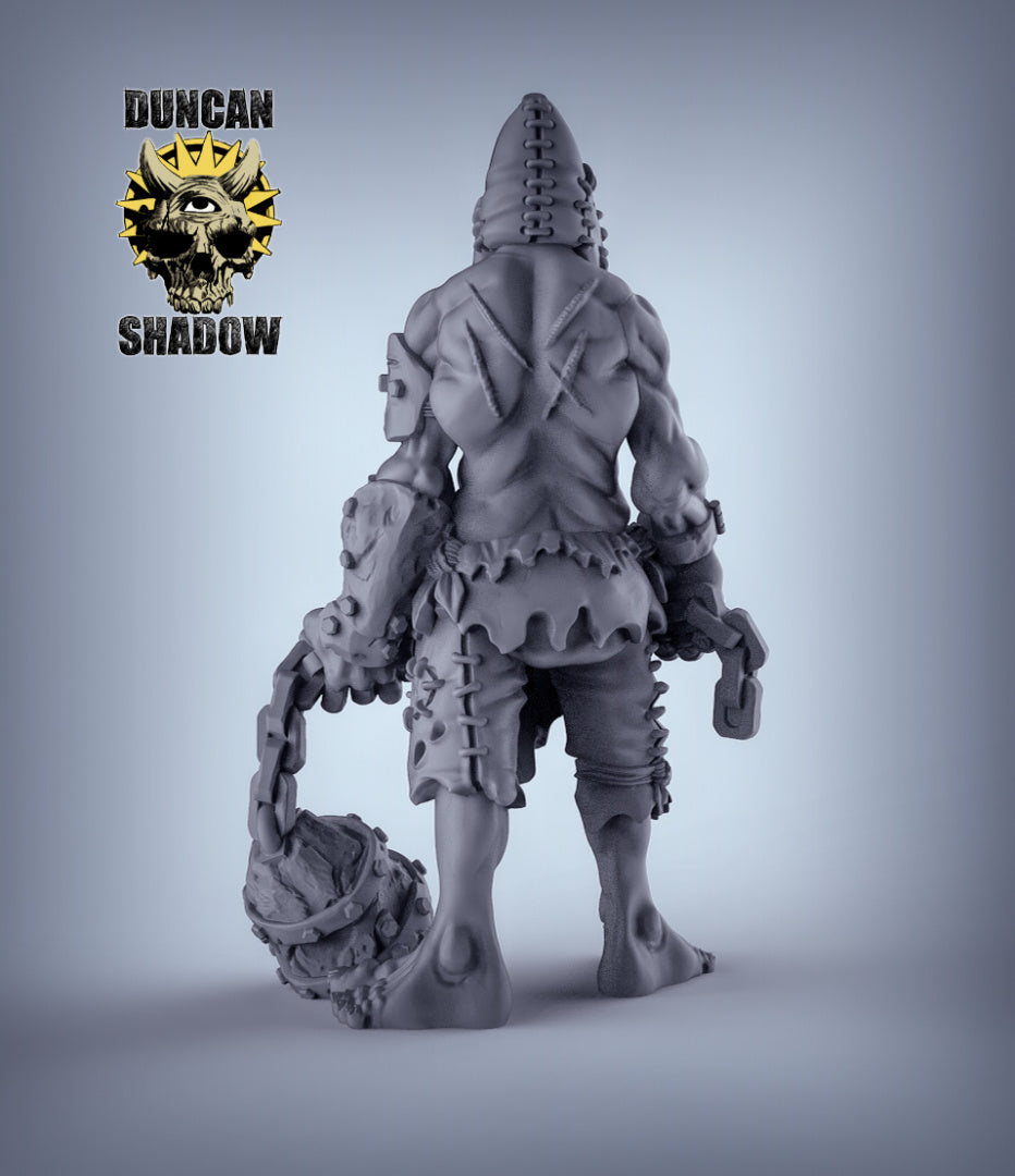 Giant With Flail | Duncan Shadow | Compatible with Dungeons & Dragons and Pathfinder