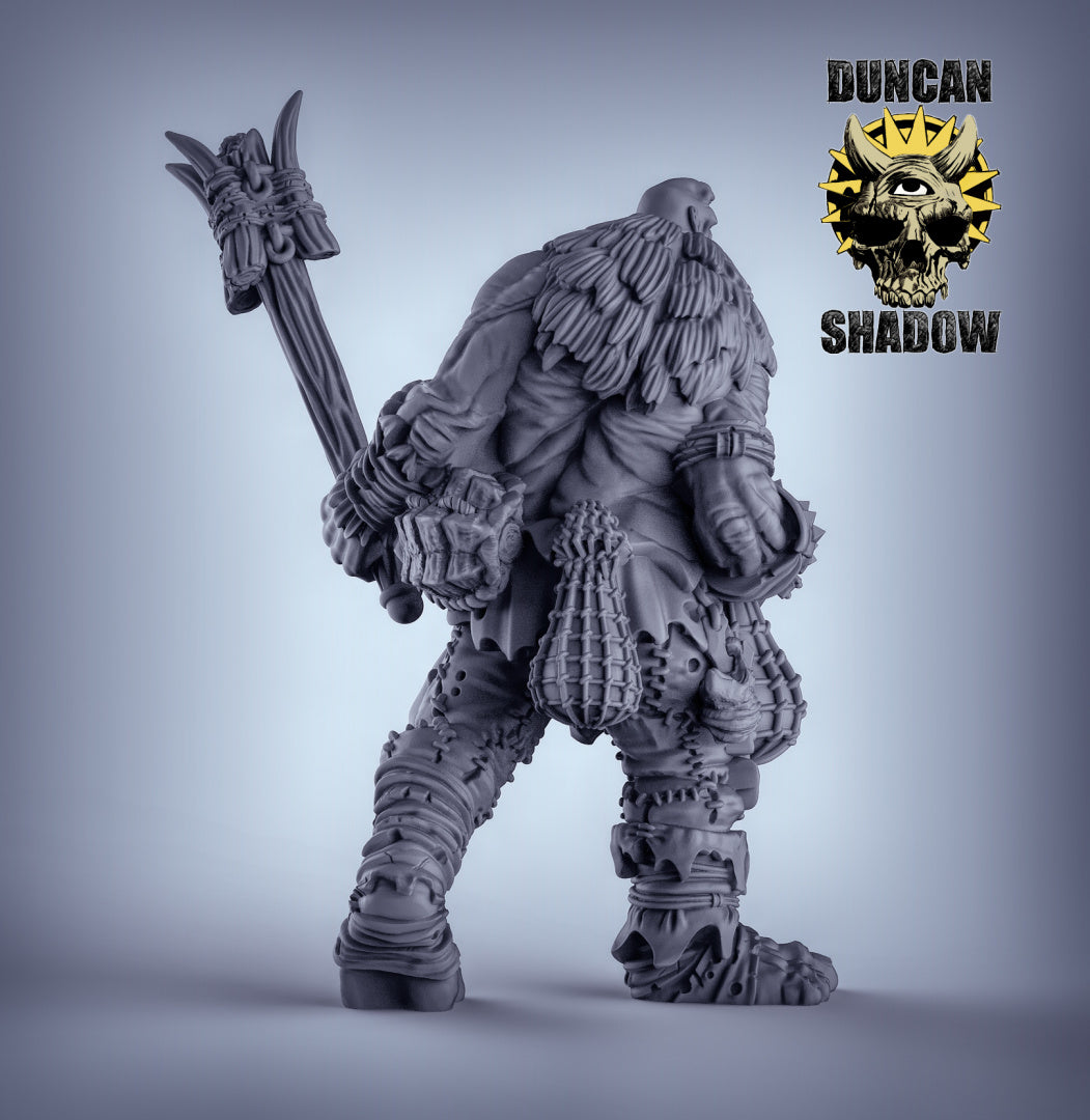 Giant Titan With Club | Duncan Shadow | Compatible with Dungeons & Dragons and Pathfinder