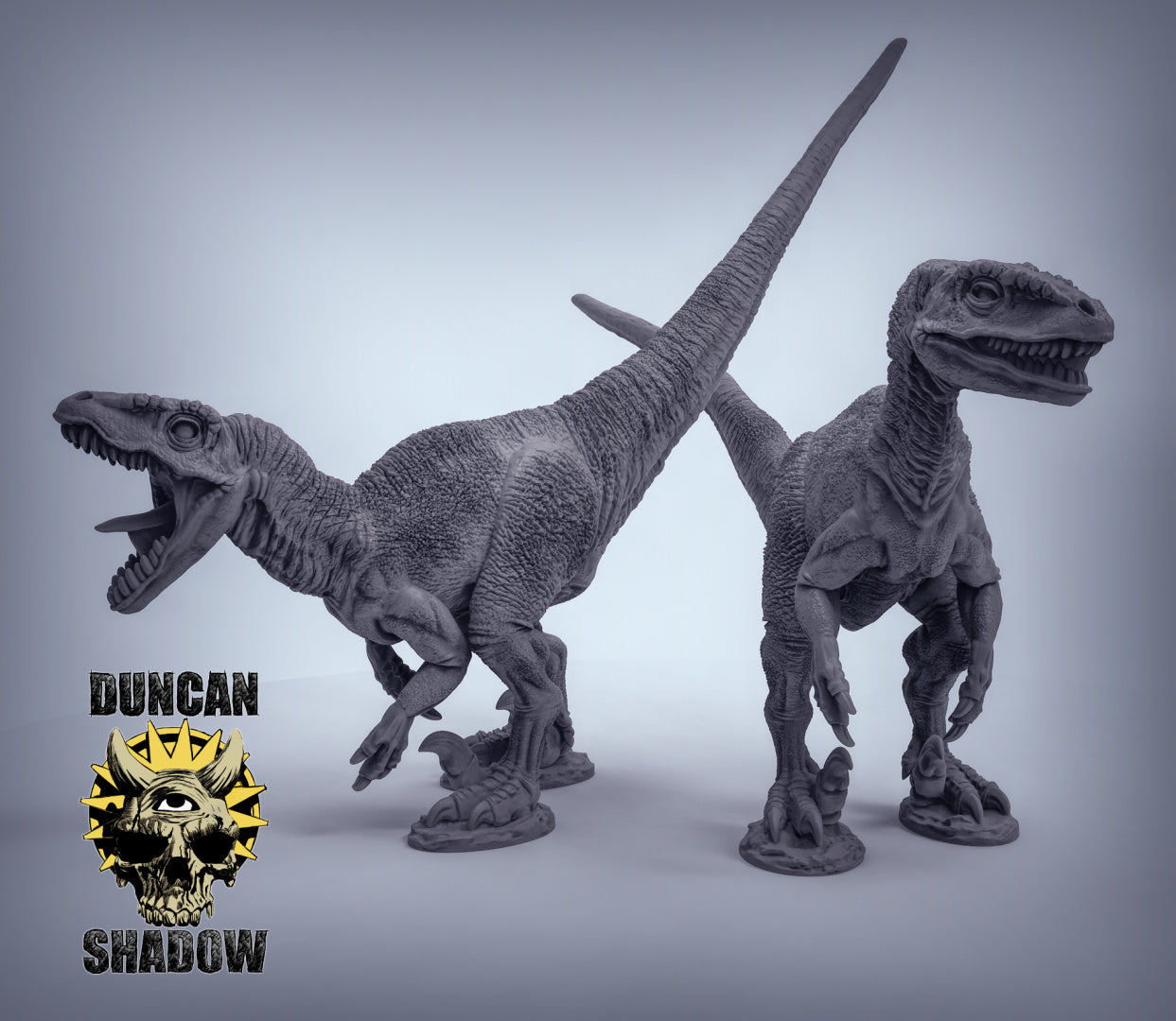 Velociraptores | Sombra de Duncan | Compatible con Dragones y Mazmorras y Pathfinder