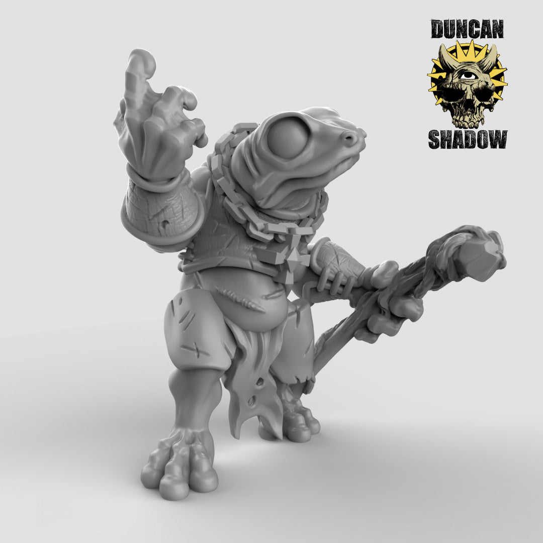 Boggard Sorcerers | Duncan Shadow | Compatible with Dungeons & Dragons and Pathfinder