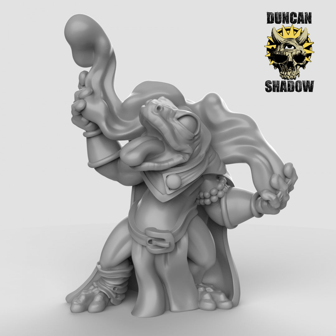 Boggard Sorcerers | Duncan Shadow | Compatible with Dungeons & Dragons and Pathfinder