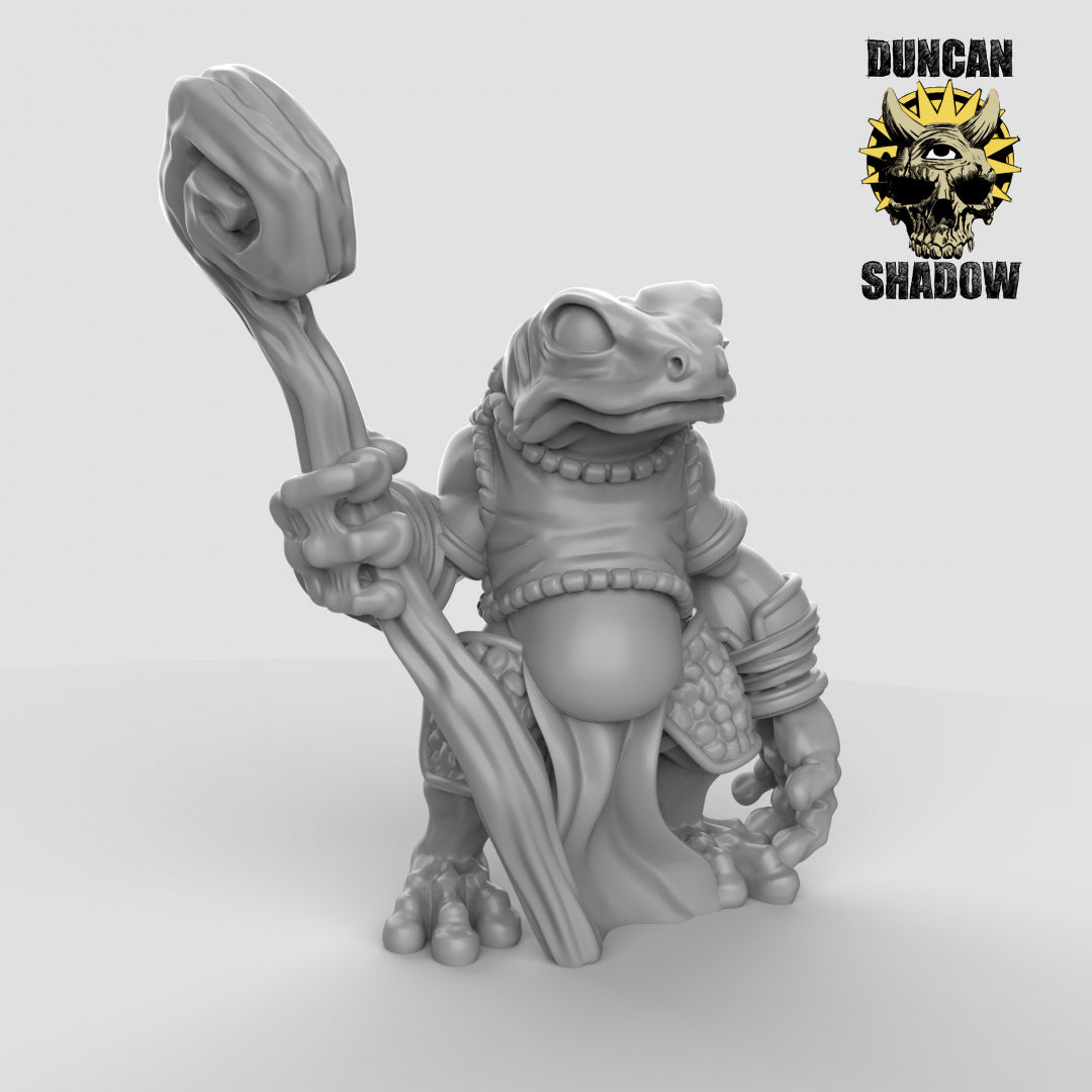 Boggard Sorcerers | Duncan Shadow | Compatible with Dungeons & Dragons and Pathfinder