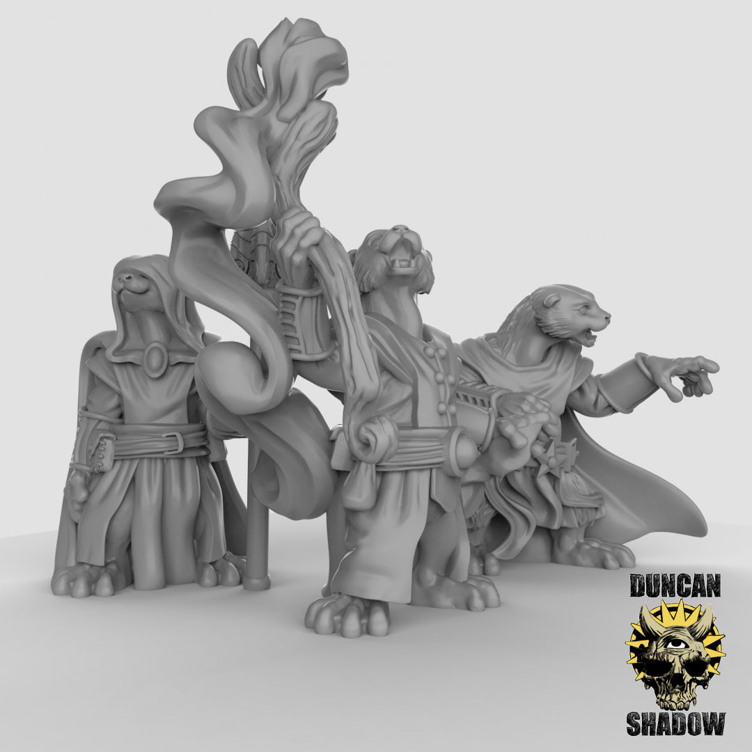 Lanzadores de conjuros nutria | Sombra de Duncan | Compatible con Dragones y Mazmorras y Pathfinder