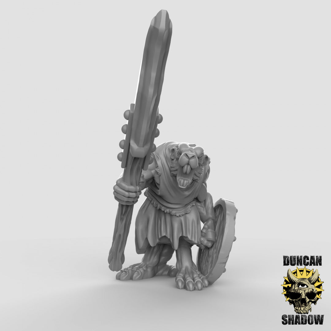 Rattenvolk mit Speeren | Duncan Shadow | Kompatibel mit Dungeons & Dragons und Pathfinder