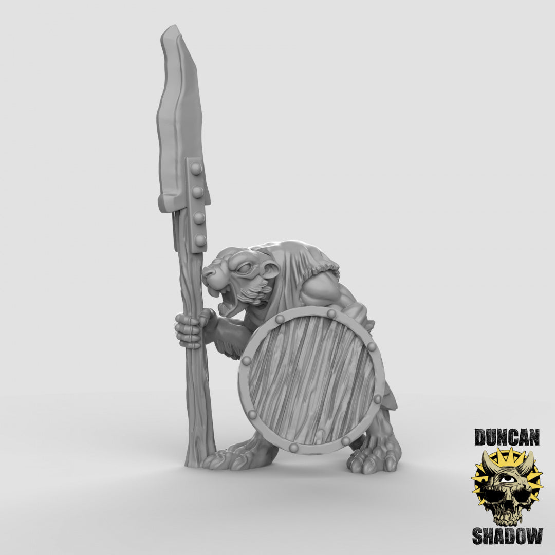 Rattenvolk mit Speeren | Duncan Shadow | Kompatibel mit Dungeons & Dragons und Pathfinder