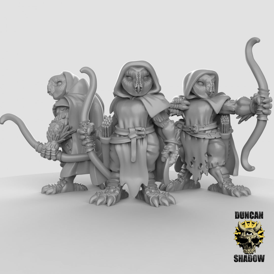 Búho Folk Rangers | Sombra de Duncan | Compatible con Dragones y Mazmorras y Pathfinder