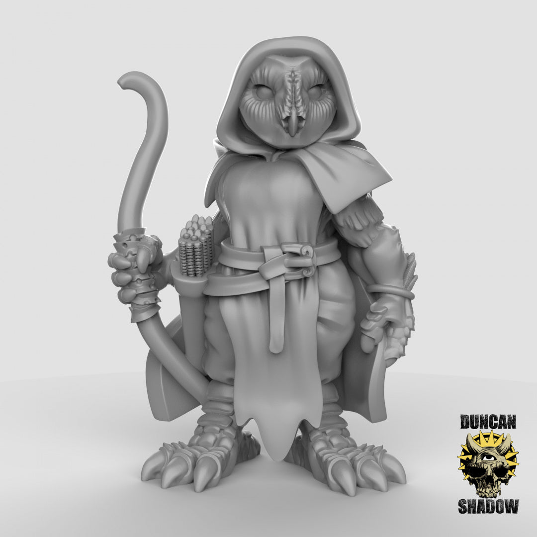 Owl Folk Rangers | Duncan Shadow | Compatible with Dungeons & Dragons and Pathfinder