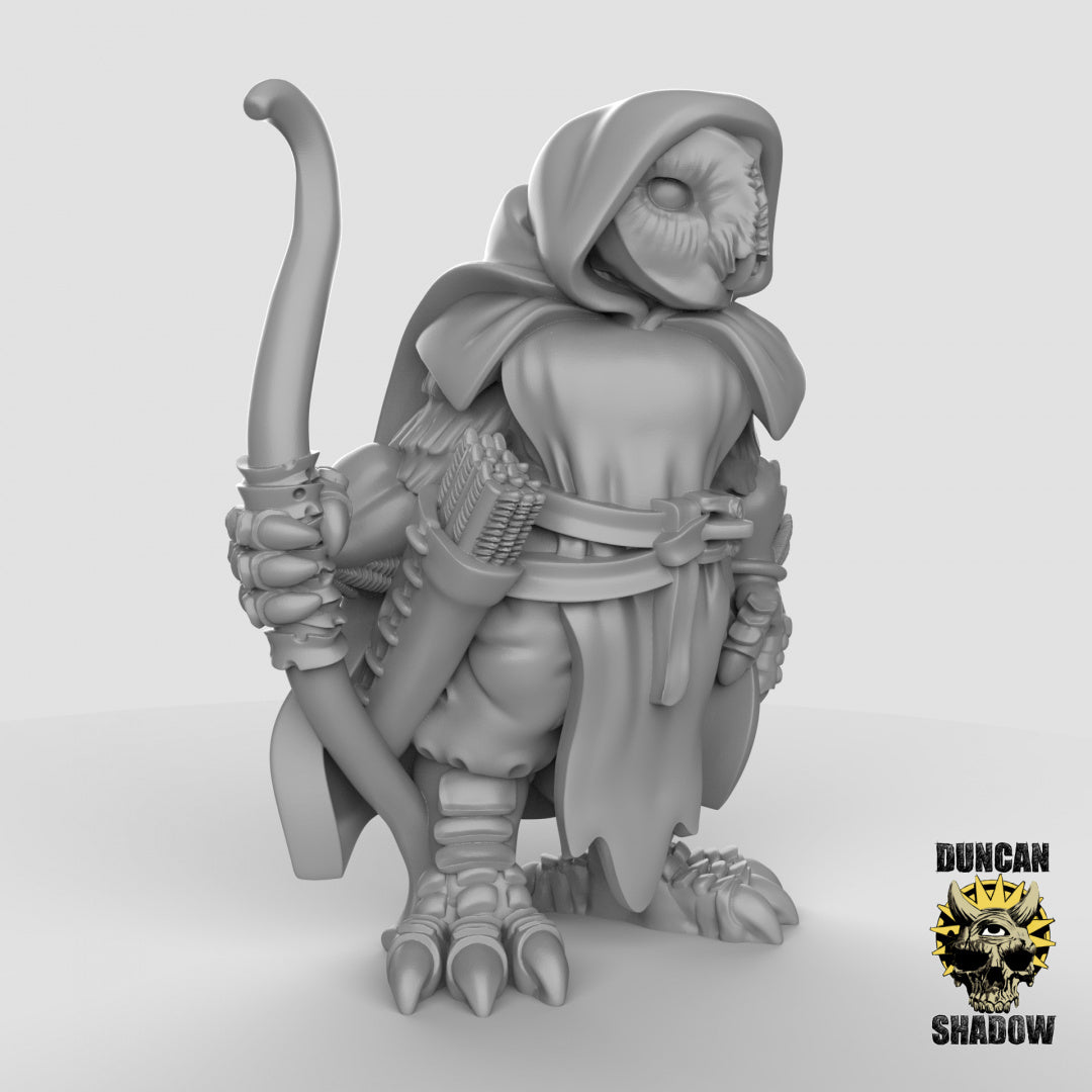 Owl Folk Rangers | Duncan Shadow | Compatible with Dungeons & Dragons and Pathfinder