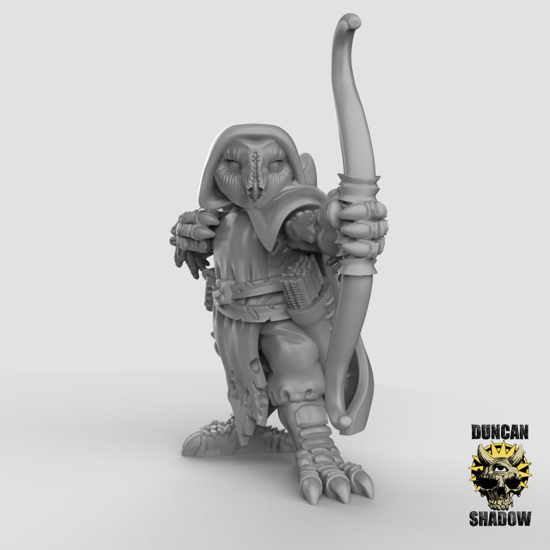 Owl Folk Rangers | Duncan Shadow | Compatible with Dungeons & Dragons and Pathfinder