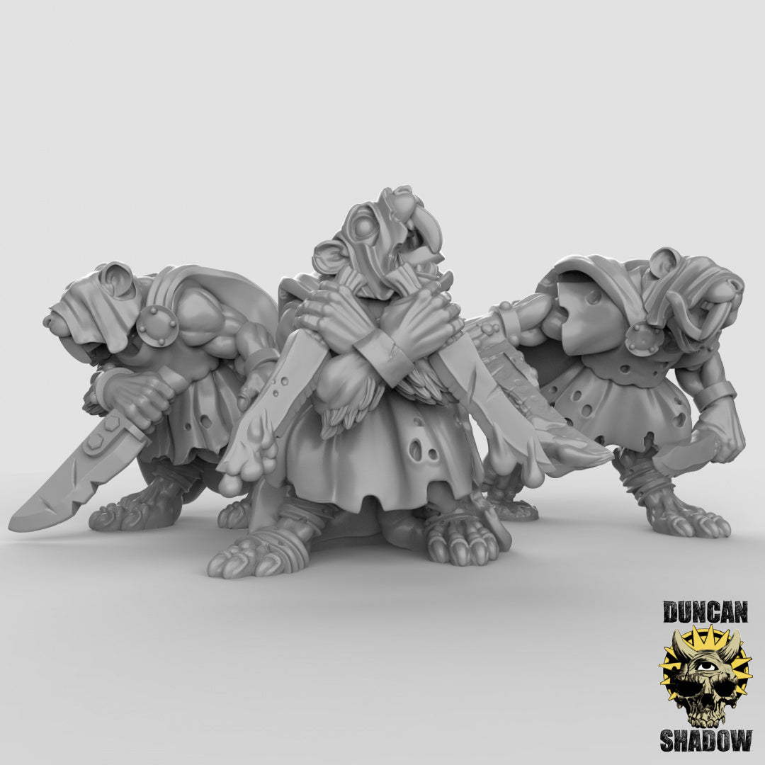 Corredores de canalones populares de ratas | Sombra de Duncan | Compatible con Dragones y Mazmorras y Pathfinder