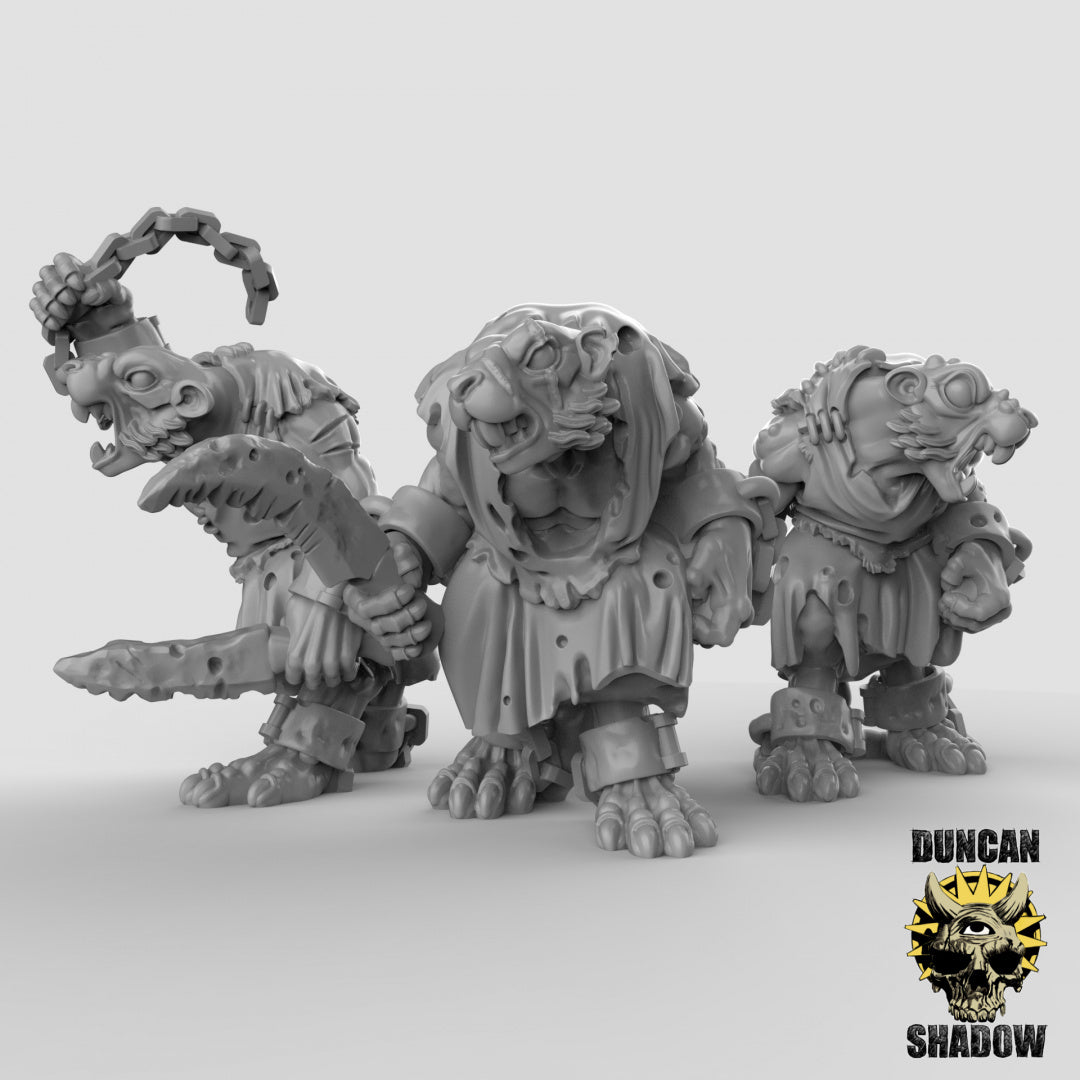 Gente de ratas esclavizada | Sombra de Duncan | Compatible con Dragones y Mazmorras y Pathfinder