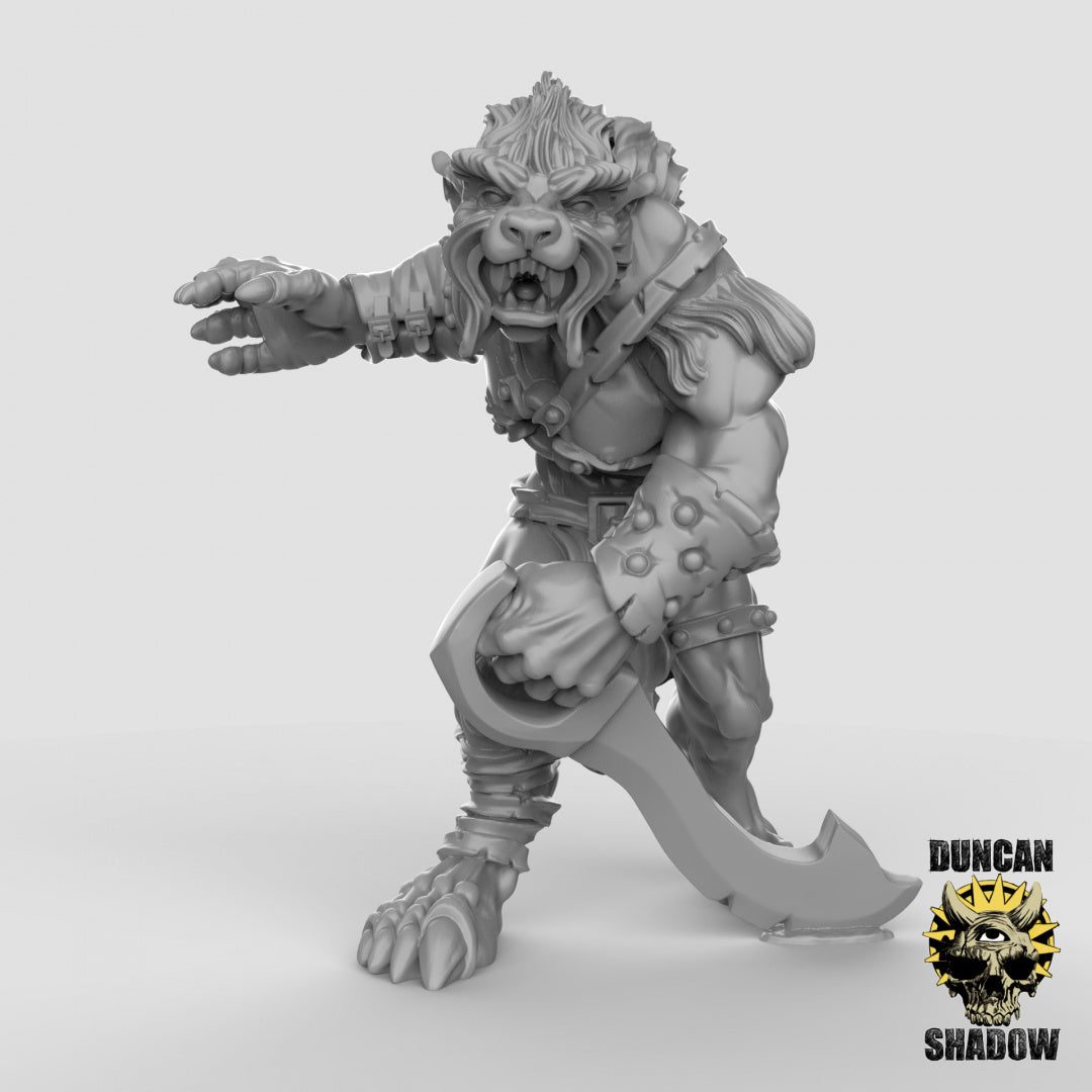 Guerreros lobos | Sombra de Duncan | Compatible con Dragones y Mazmorras y Pathfinder