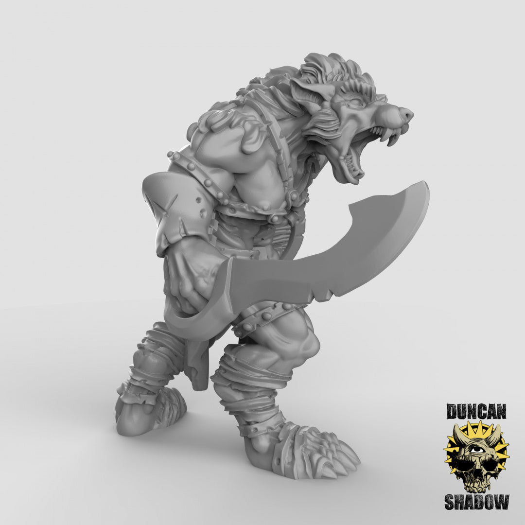 Guerreros lobos | Sombra de Duncan | Compatible con Dragones y Mazmorras y Pathfinder