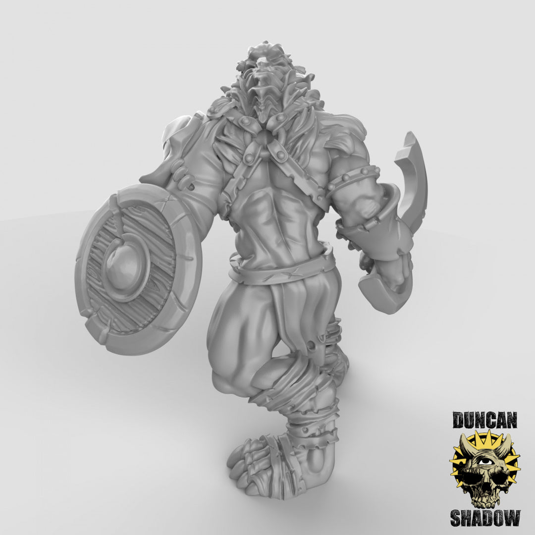 Guerreros lobos | Sombra de Duncan | Compatible con Dragones y Mazmorras y Pathfinder