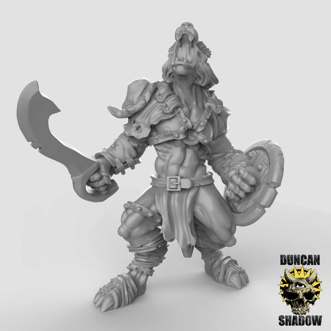 Guerreros lobos | Sombra de Duncan | Compatible con Dragones y Mazmorras y Pathfinder