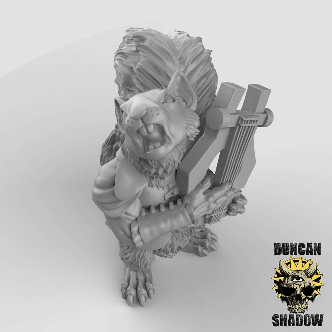 Scurryni Squirrel Folk Bards | Duncan Shadow | Compatible with Dungeons & Dragons and Pathfinder