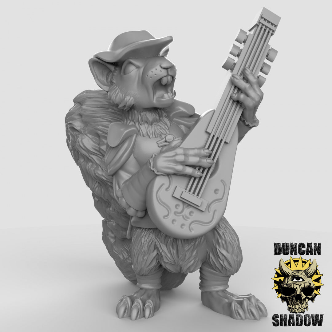 Scurryni Squirrel Folk Bards | Duncan Shadow | Compatible with Dungeons & Dragons and Pathfinder
