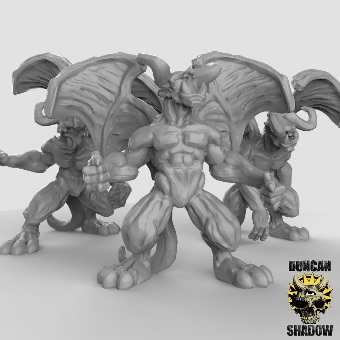 Gárgolas | Sombra de Duncan | Compatible con Dragones y Mazmorras y Pathfinder