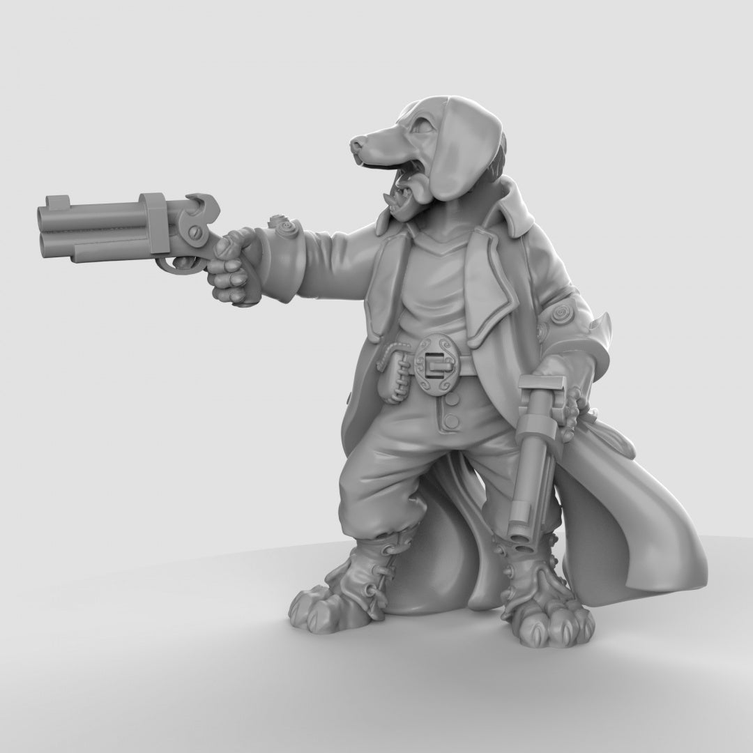 Beagle Gunslingers | Duncan Shadow | Compatible with Dungeons & Dragons and Pathfinder