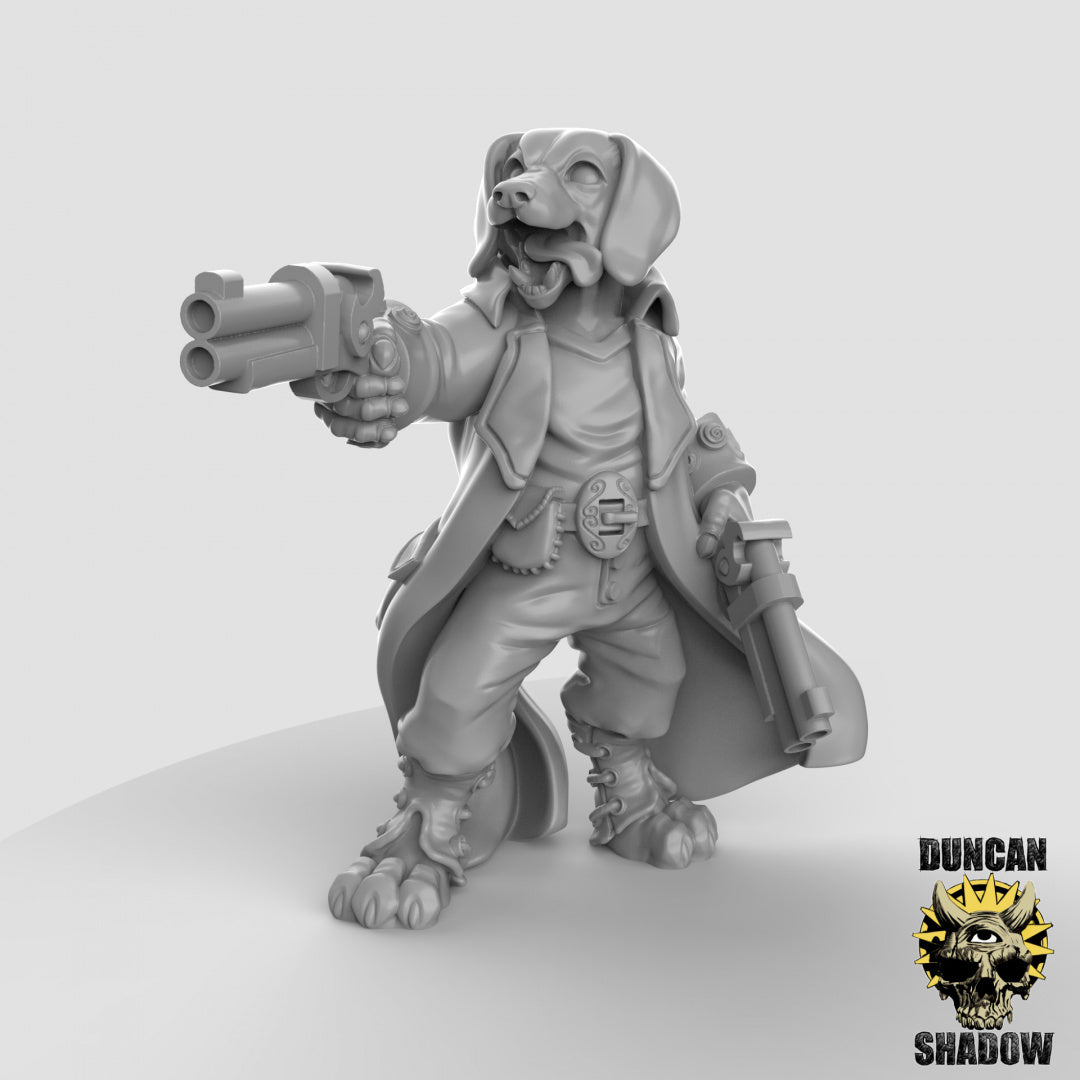 Beagle Gunslingers | Duncan Shadow | Compatible with Dungeons & Dragons and Pathfinder
